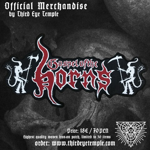 GOSPEL OF THE HORNS "A Call to Arms" BACKPATCH