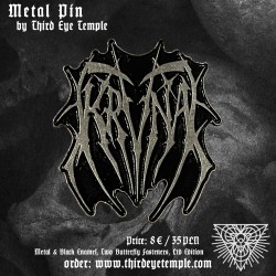 KRVNA - logo METAL PIN